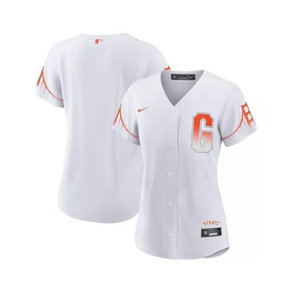 Nike Women's White San Francisco Giants City Connect Replica Jersey Medium MLB